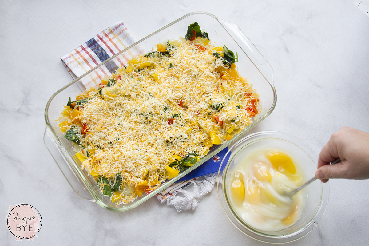 Low-Carb Breakfast Casserole - SugarBye.com